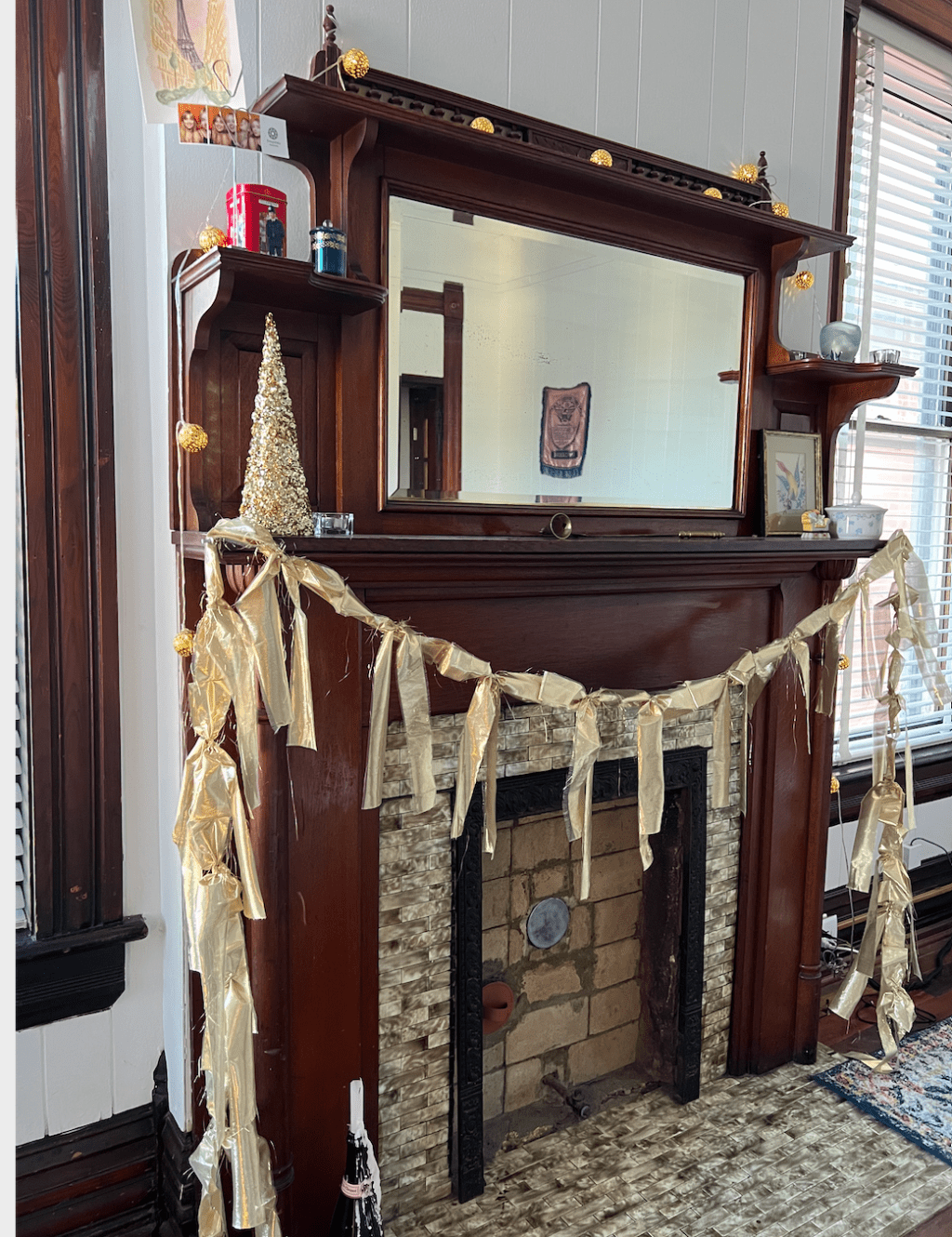 diy Christmas decor: how to make bow&nbsp;garland