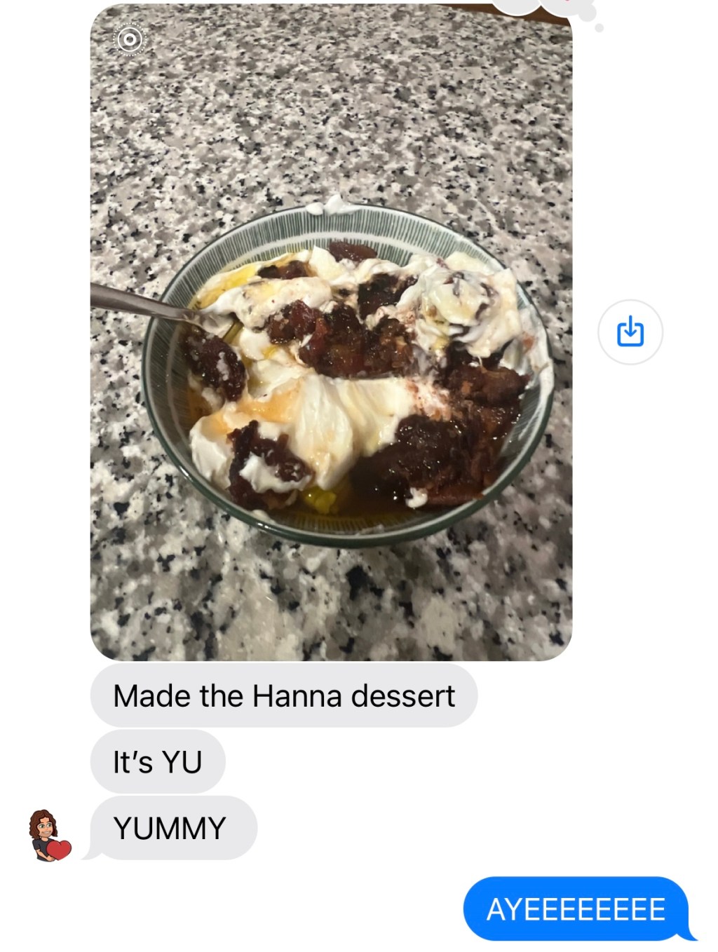 caramelized date yogurt bowl&nbsp;recipe