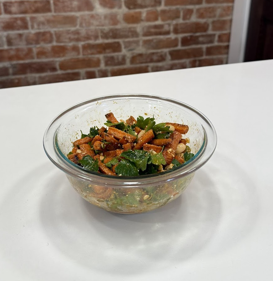 roasted carrot ‘salad’ recipe
