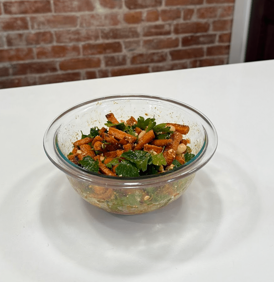 roasted carrot ‘salad’ recipe